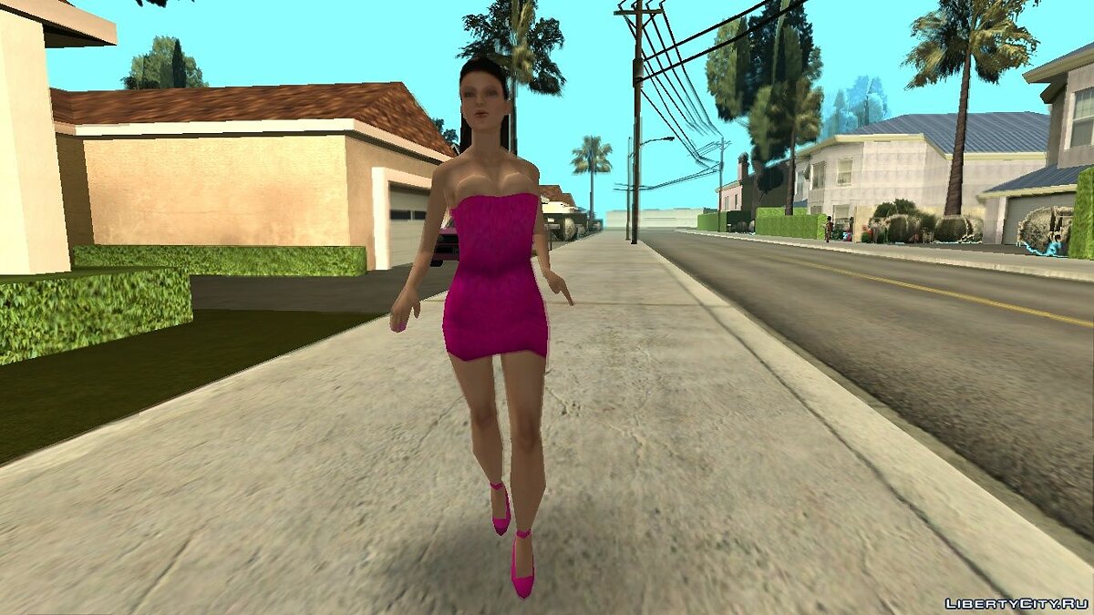 Горячие подружки - Улучшенные скины девушек СиДжея для GTA San Andreas - Картинка #11