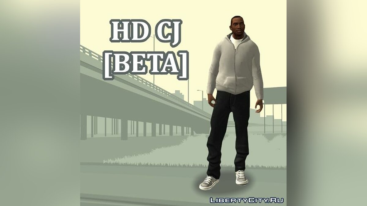 HD CJ [Beta] для GTA San Andreas - Картинка #1