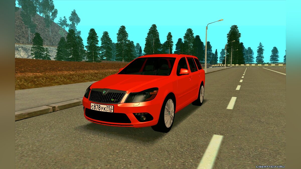 Скачать Skoda Octavia RS Kombi 2010 для GTA San Andreas