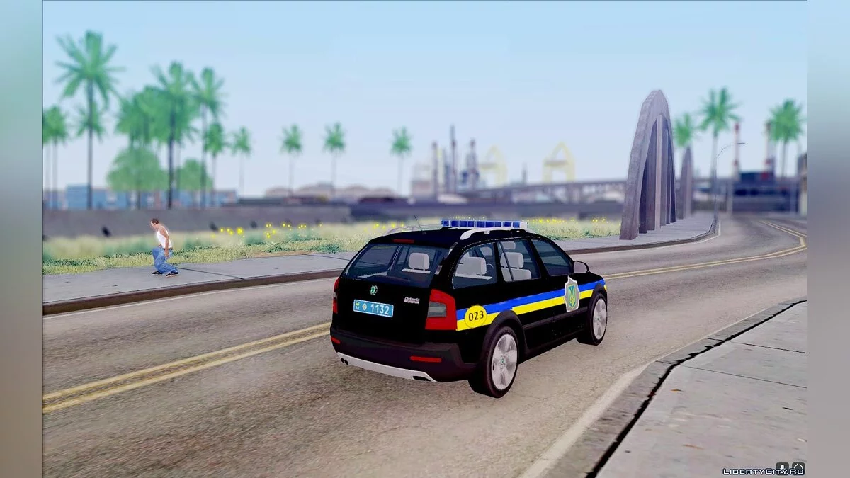 Škoda Octavia Scout ДПС Украина v2 / GTA San Andreas