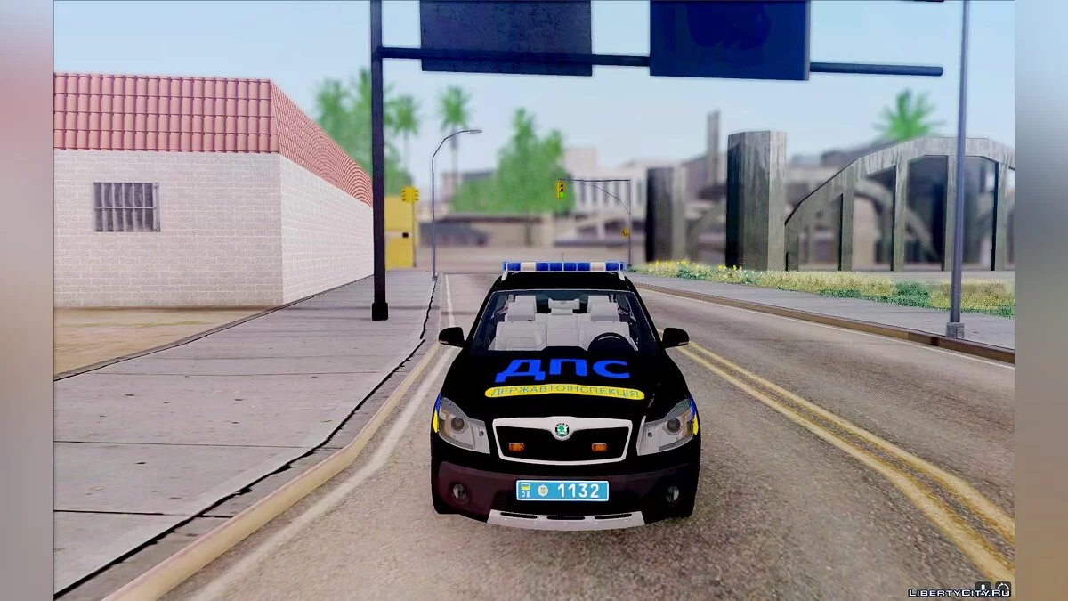 Škoda Octavia Scout ДПС Украина v2 / GTA San Andreas