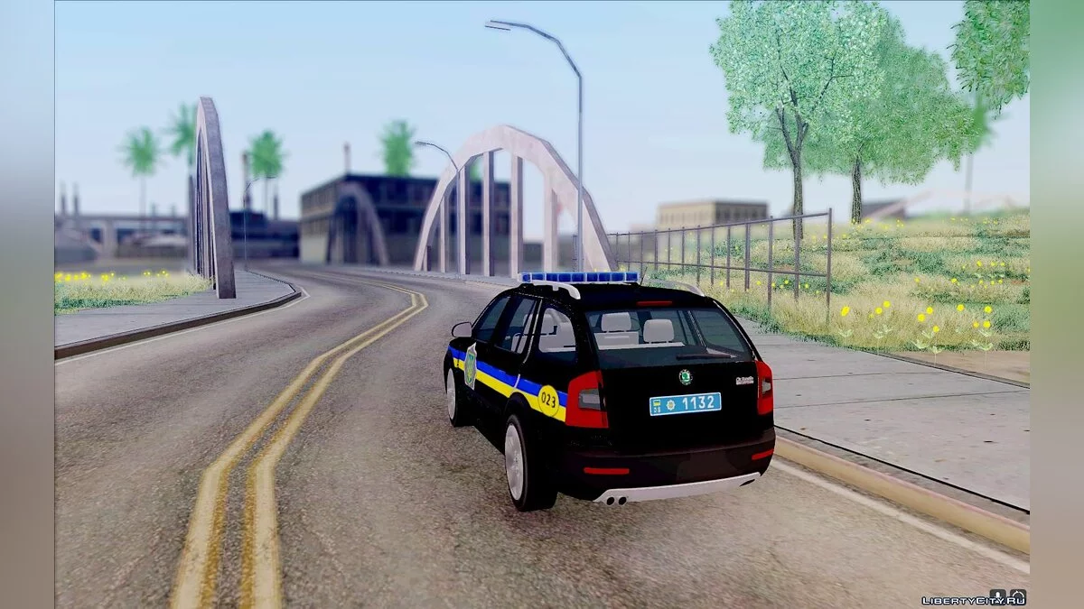 Škoda Octavia Scout ДПС Украина v2 / GTA San Andreas