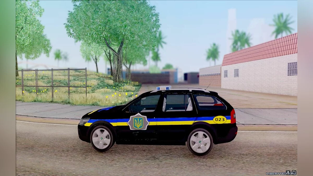 Škoda Octavia Scout ДПС Украина v2 / GTA San Andreas