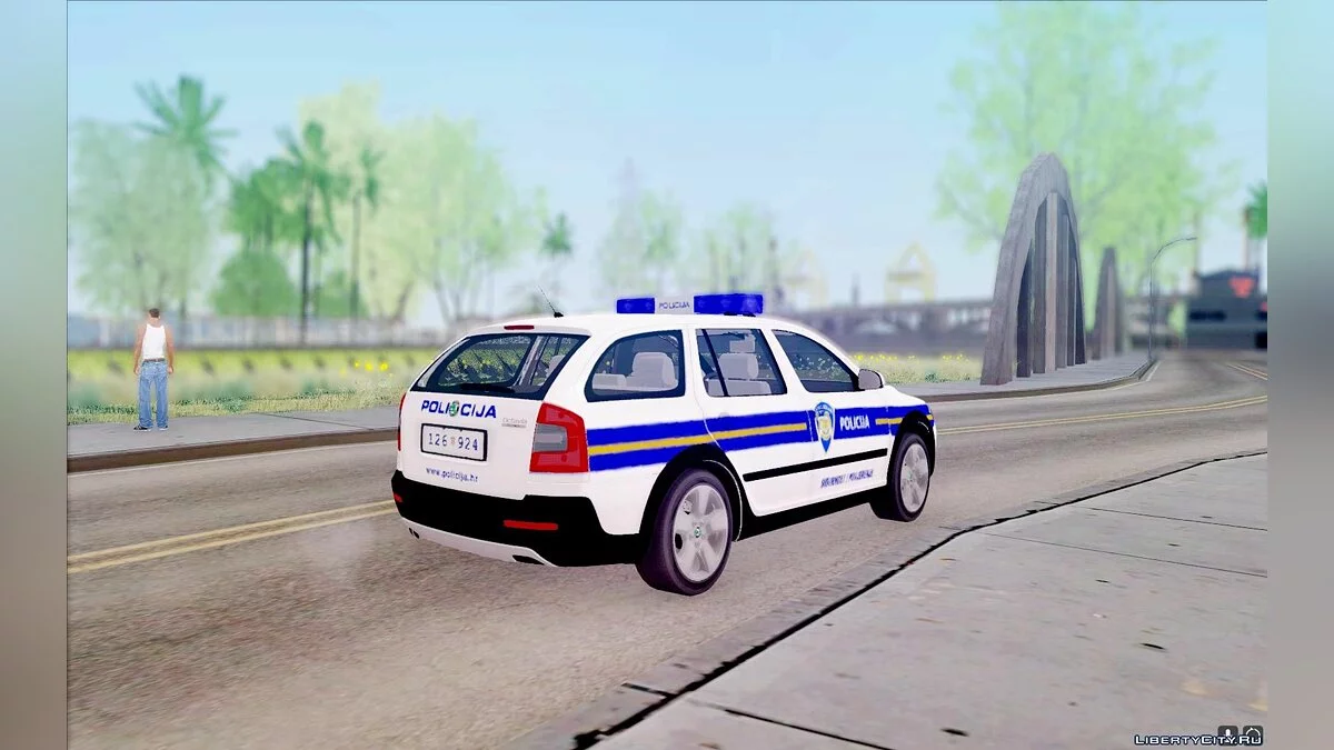 Škoda Scout Croatian Police Car / GTA San Andreas