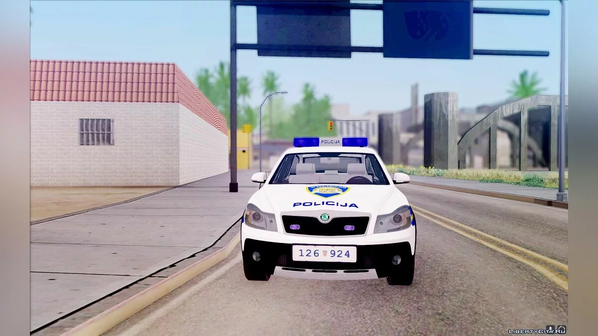 Škoda Scout Croatian Police Car / GTA San Andreas