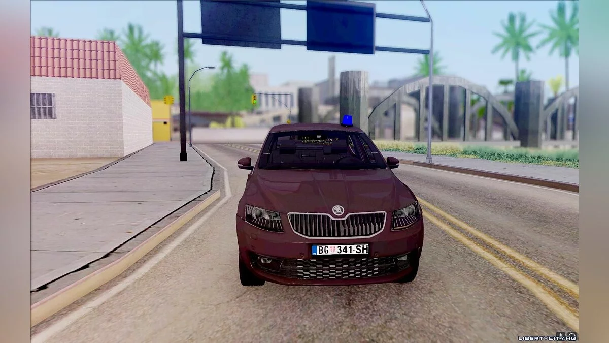 Skoda Octavia Policija / GTA San Andreas