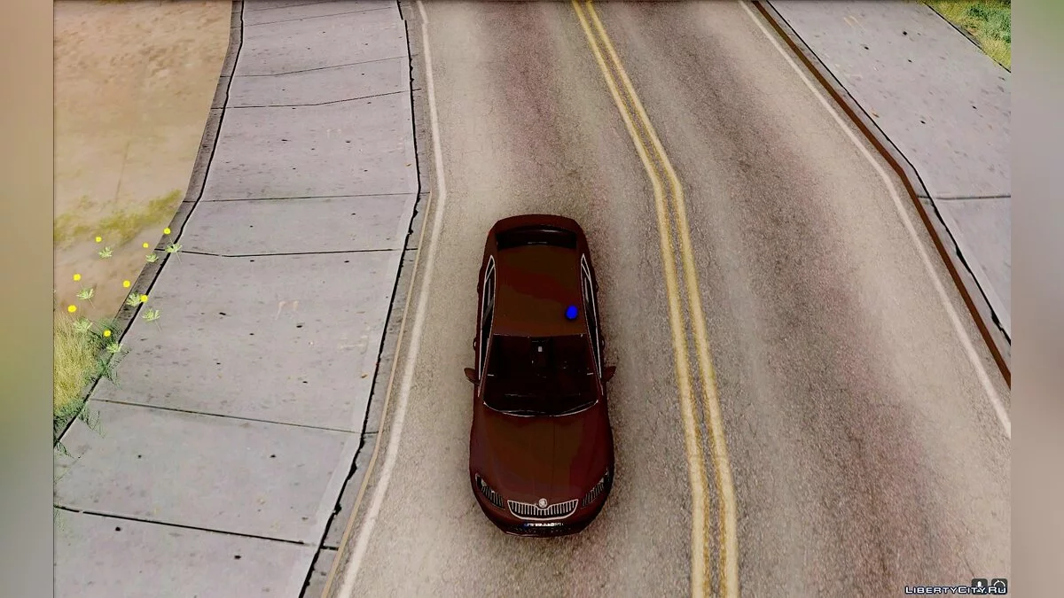 Skoda Octavia Policija / GTA San Andreas