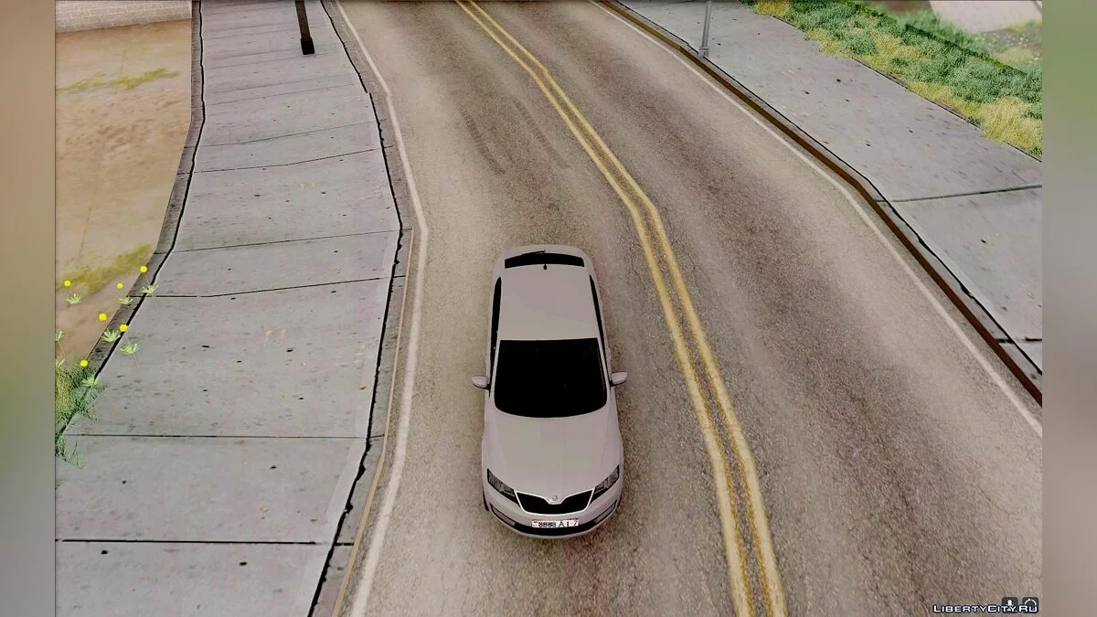 Skoda Rapid 2014 / GTA San Andreas