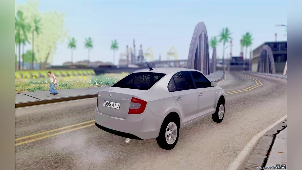 Skoda Rapid 2014 / GTA San Andreas