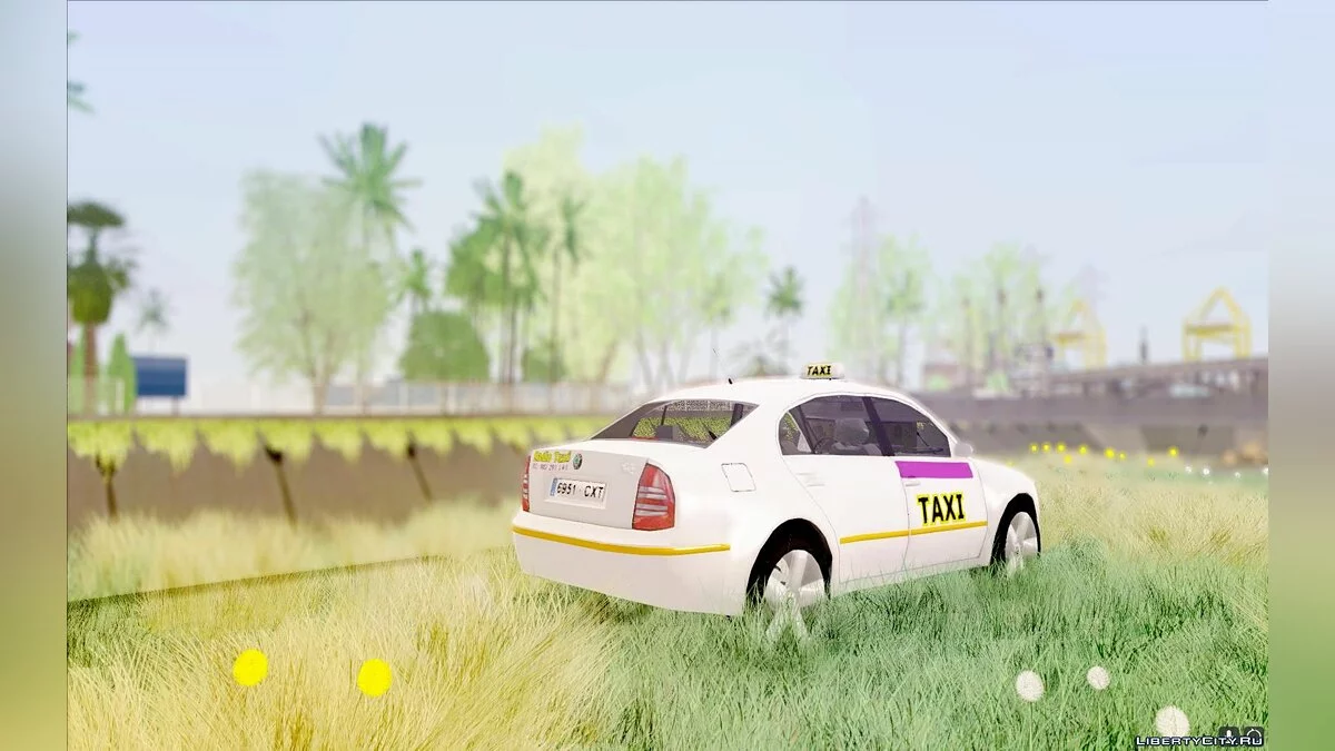 Skoda Superb 2.2 Spanish Taxi / GTA San Andreas