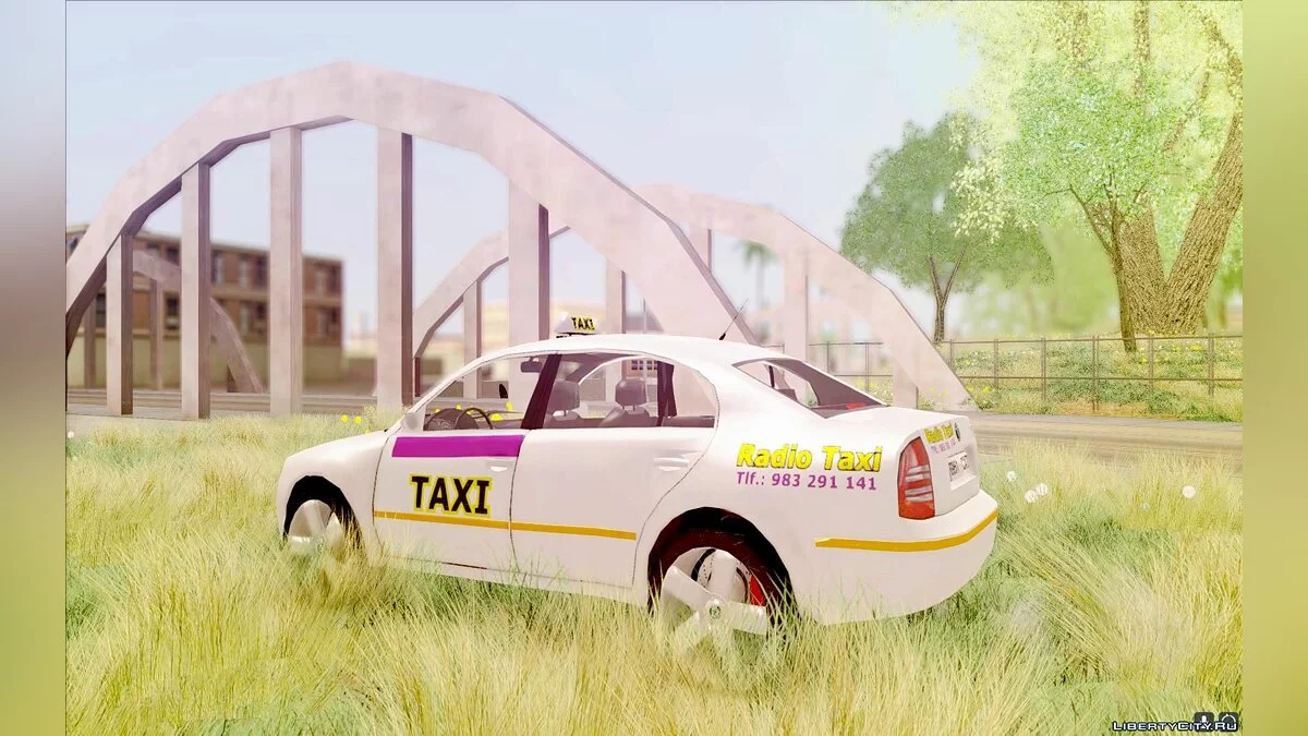 Skoda Superb 2.2 Spanish Taxi / GTA San Andreas