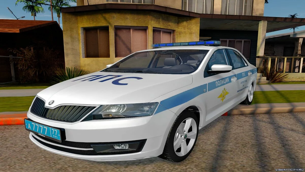 Skoda Rapid "ППС" / GTA San Andreas