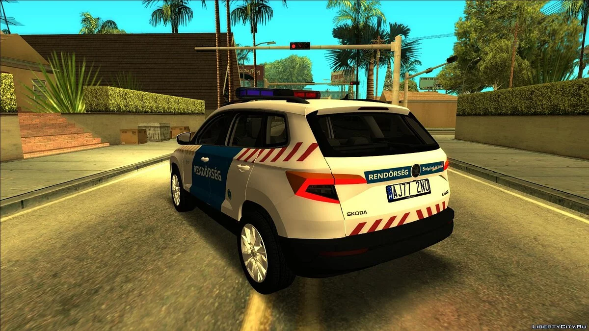 Skoda Karoq Magyar Rendőrség / GTA San Andreas
