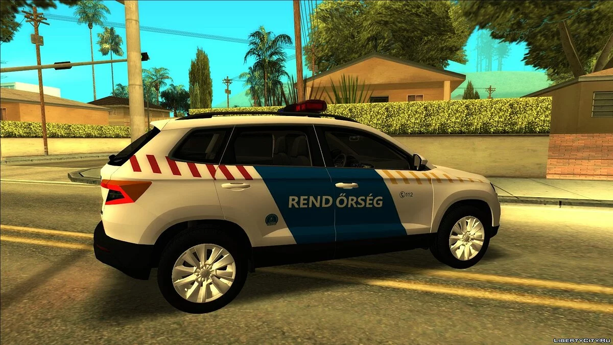 Skoda Karoq Magyar Rendőrség / GTA San Andreas