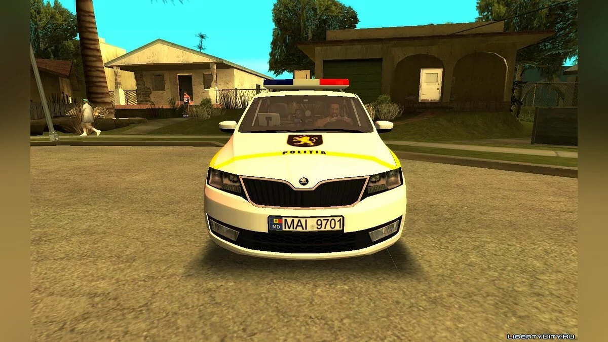 2016 Skoda Rapid - Полиция Республики Молдова / GTA San Andreas