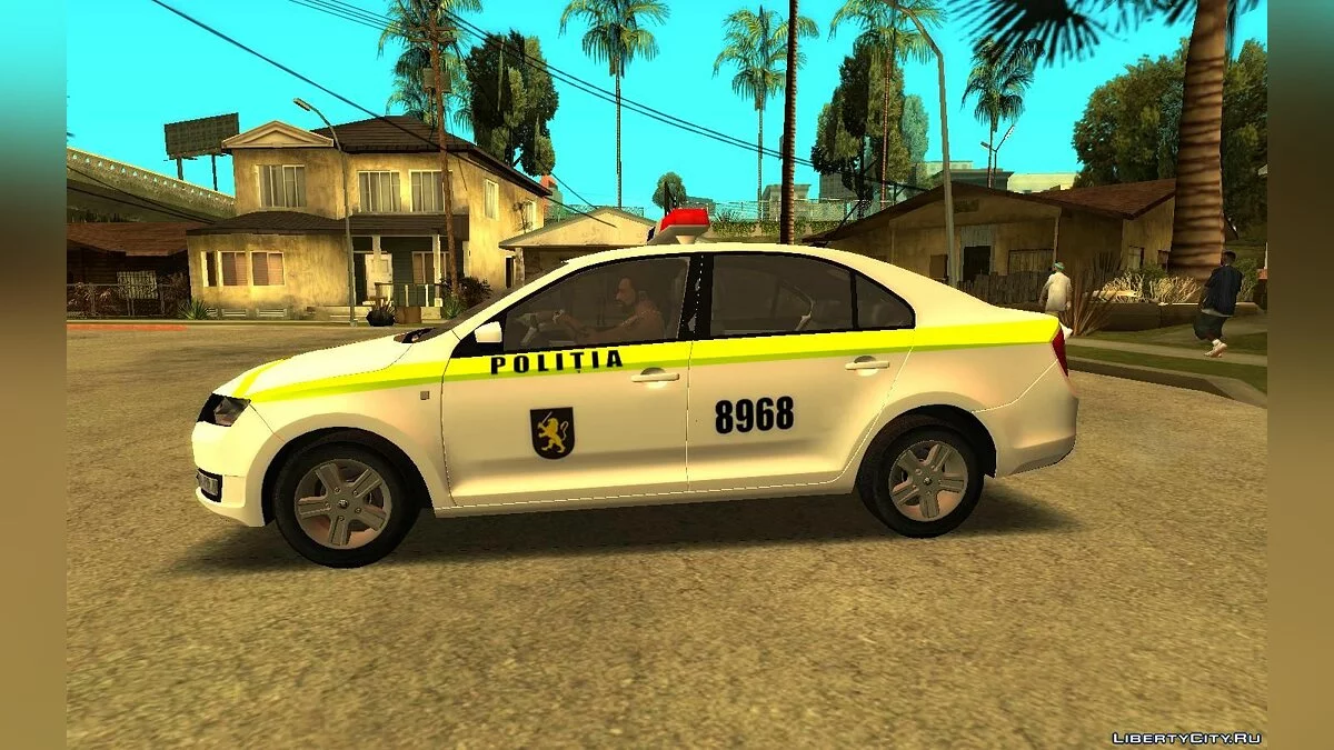 2016 Skoda Rapid - Полиция Республики Молдова / GTA San Andreas