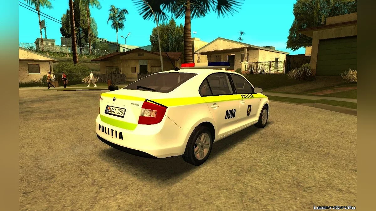 2016 Skoda Rapid - Полиция Республики Молдова / GTA San Andreas