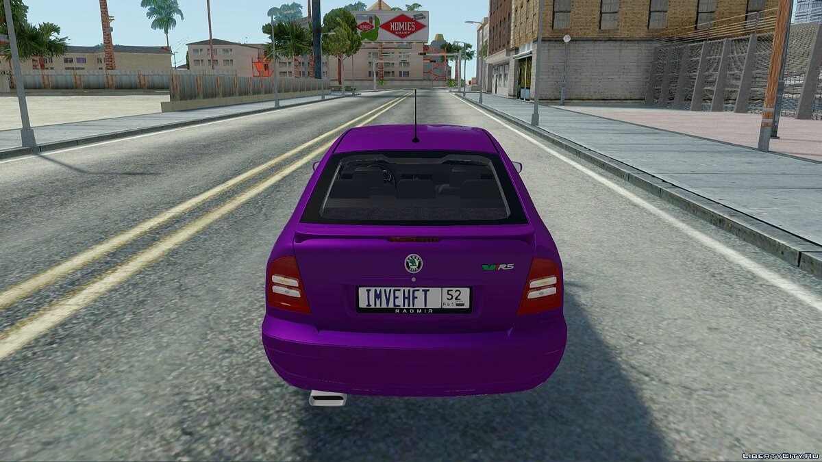 Скачать Skoda Octavia RS для GTA San Andreas