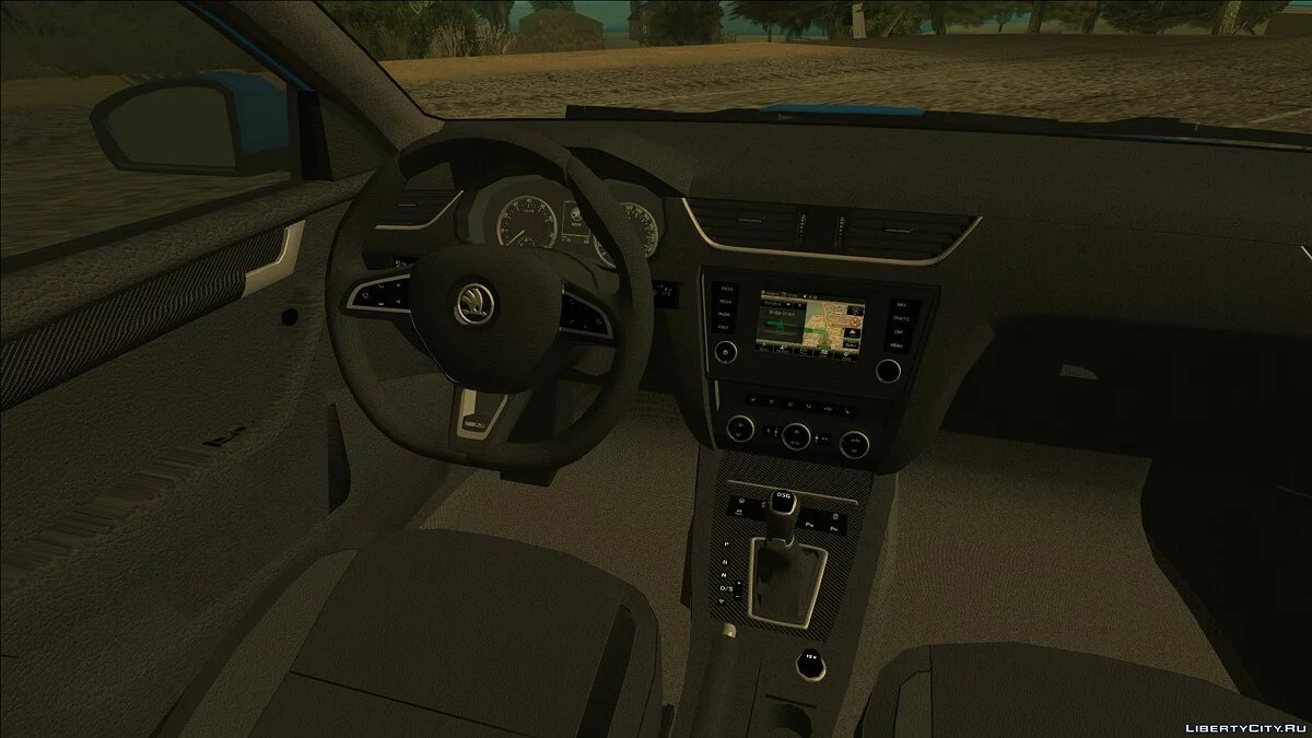 Skoda Octavia в цветографике «XTAXI» / GTA San Andreas