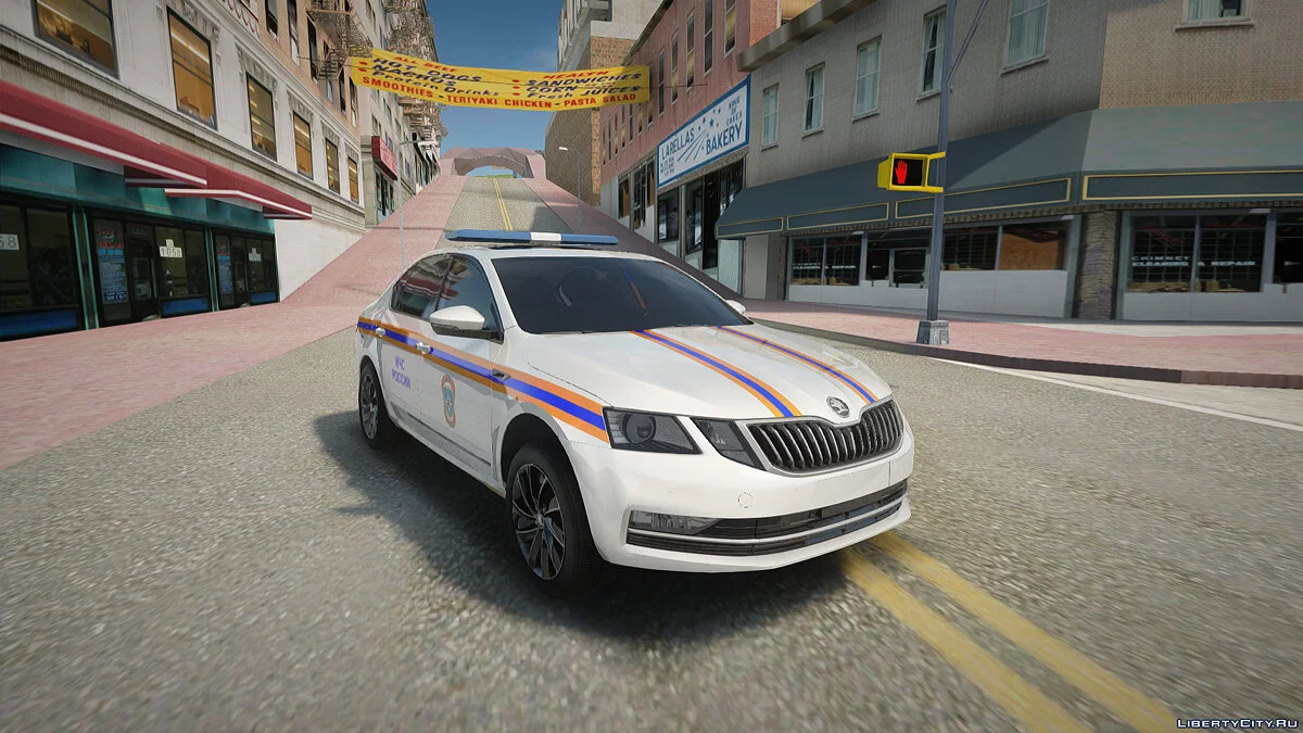 Skoda Octavia МЧС / GTA San Andreas