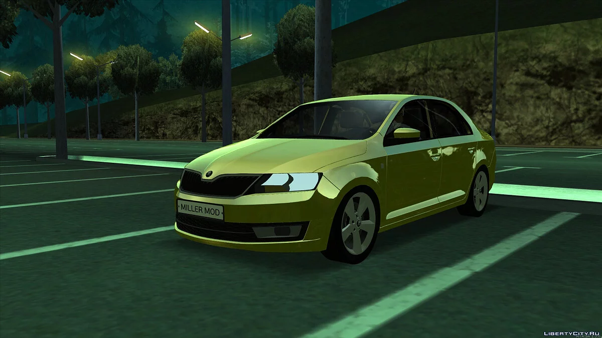 Skoda Rapid (CCD) / GTA San Andreas