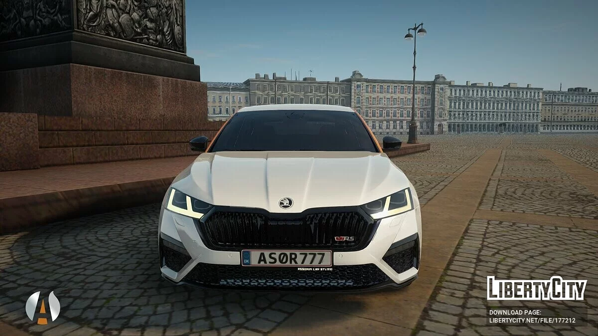 Skoda Octavia RS 2020 Яндекс Драйв / GTA San Andreas