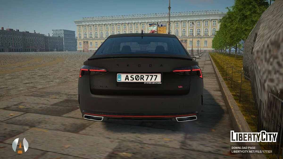 Skoda Octavia RS 2020 Первый доступный каршеринг / GTA San Andreas