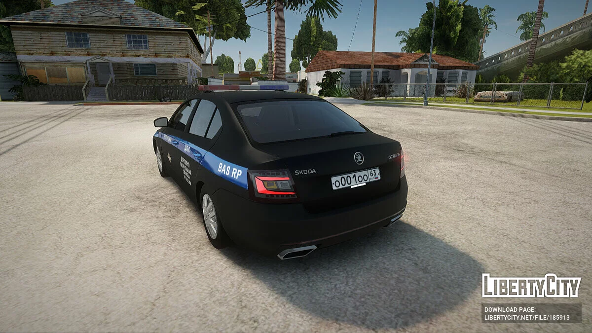 Škoda Octavia ДПС + CCD / GTA San Andreas