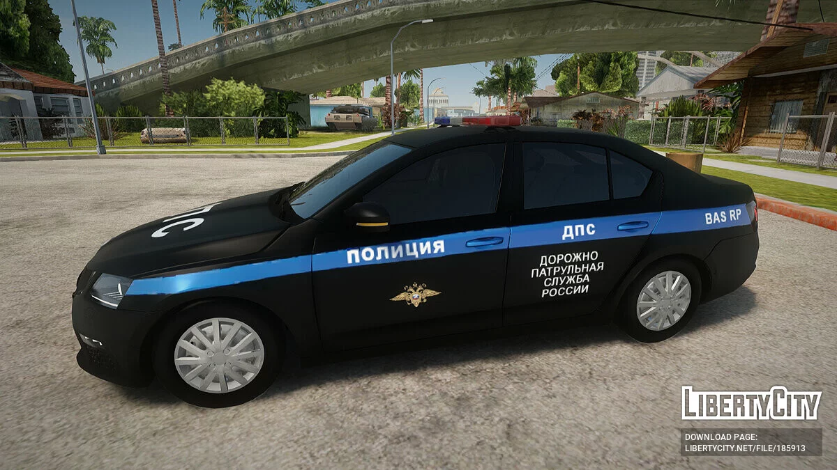 Škoda Octavia ДПС + CCD / GTA San Andreas