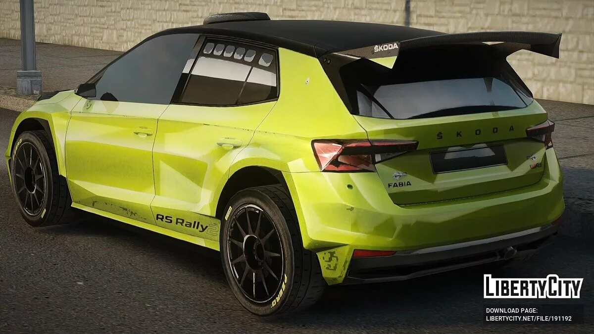 Skoda Fabia RS 2023 LQ / GTA San Andreas