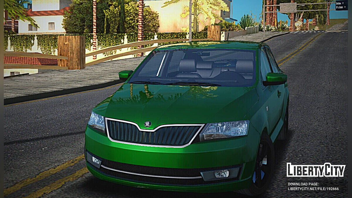 Скачать Skoda Rapid для GTA San Andreas