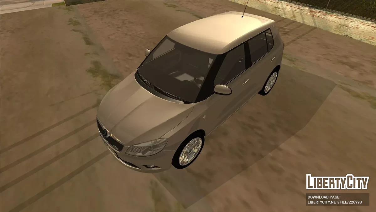 Skoda Fabia MK2 (2007-2014) / GTA San Andreas