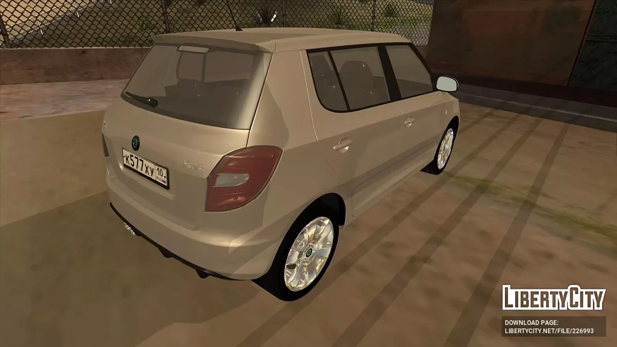 Skoda Fabia MK2 (2007-2014) / GTA San Andreas