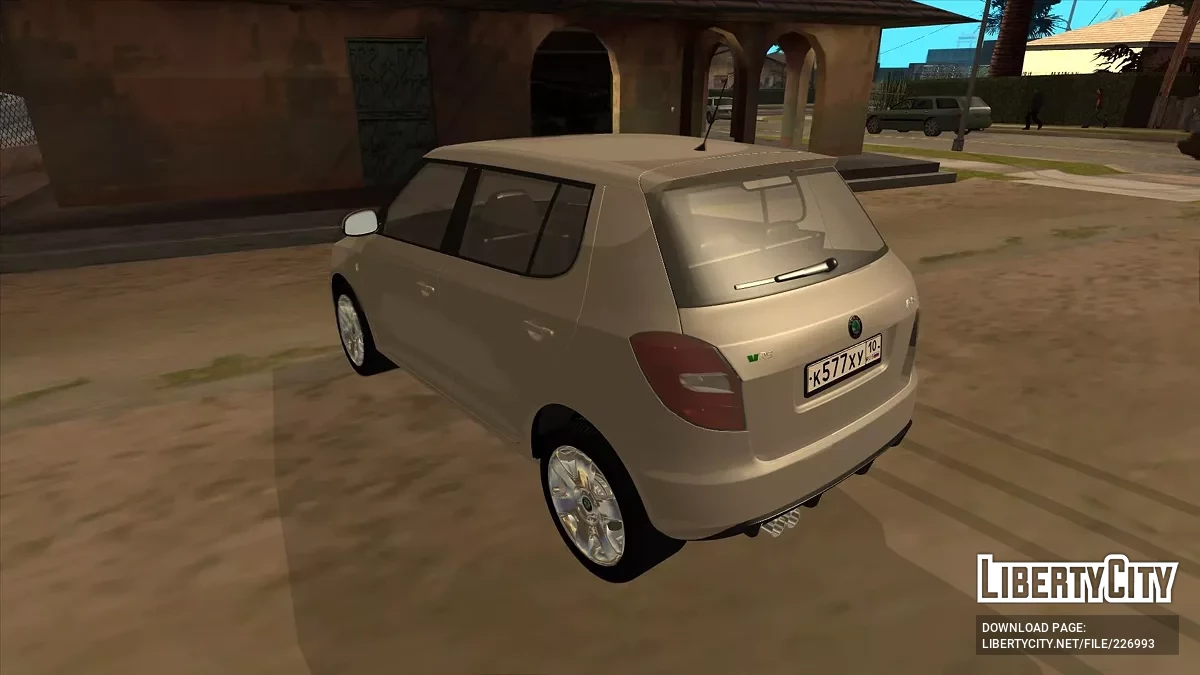 Skoda Fabia MK2 (2007-2014) / GTA San Andreas