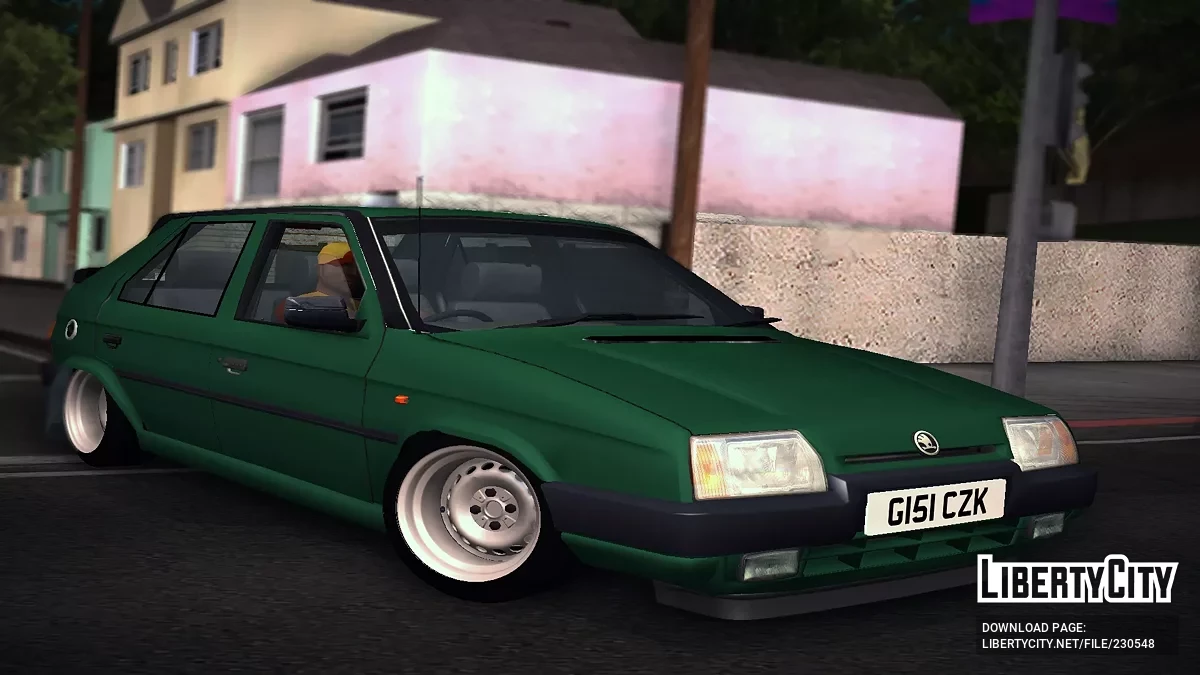Skoda Favorit UK / GTA San Andreas
