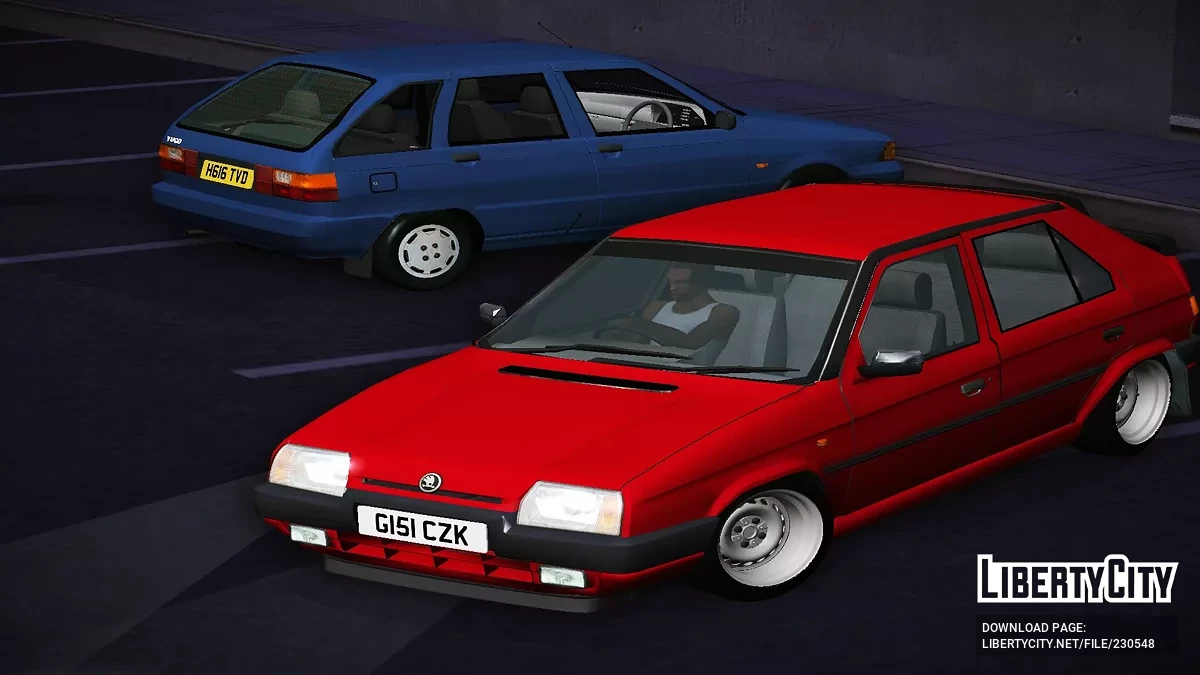 Skoda Favorit UK / GTA San Andreas
