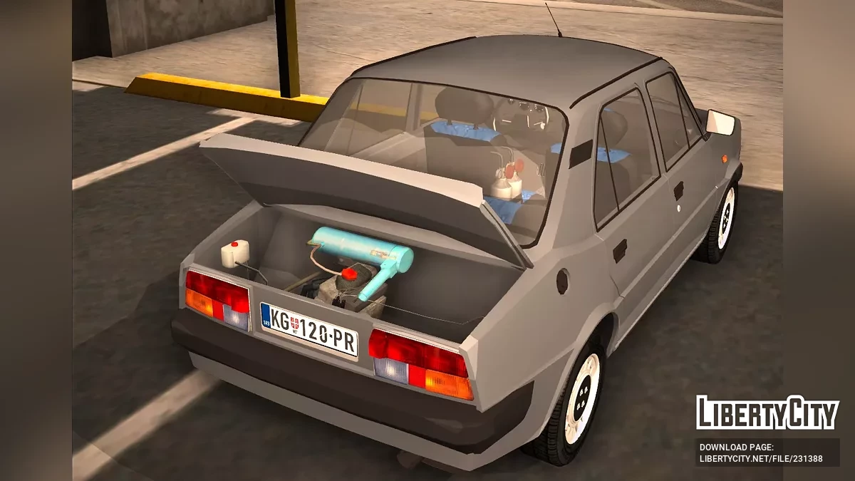 Skoda 120 Stock / GTA San Andreas
