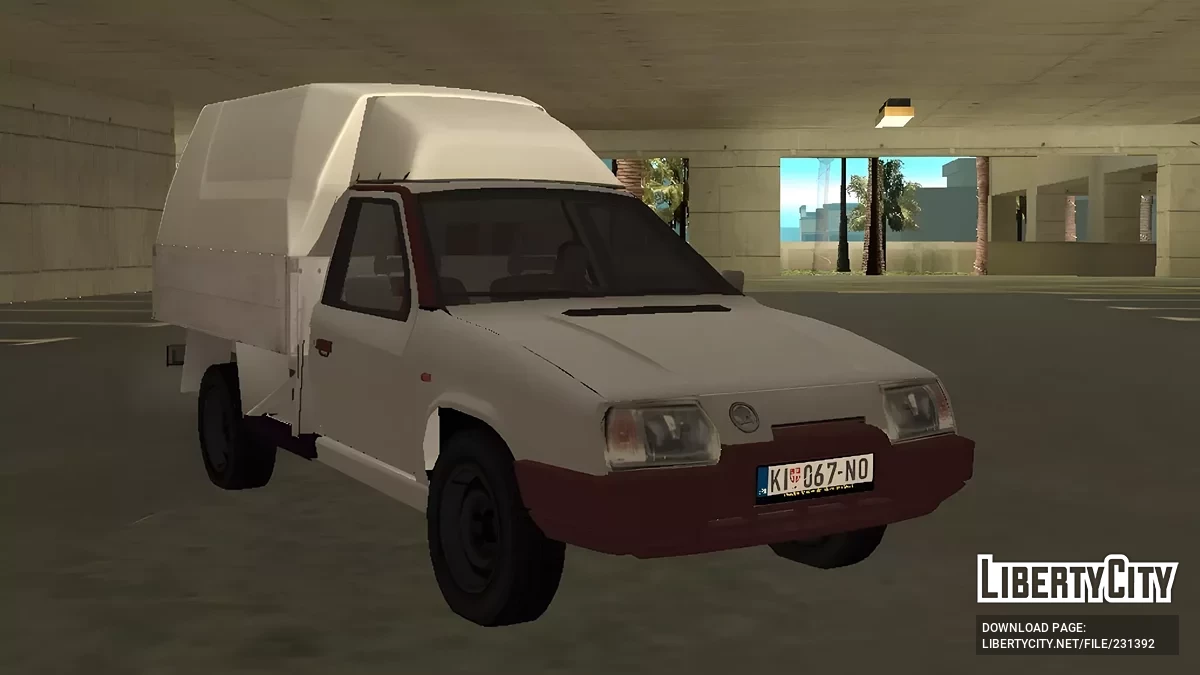 Skoda Favorit Truck / GTA San Andreas