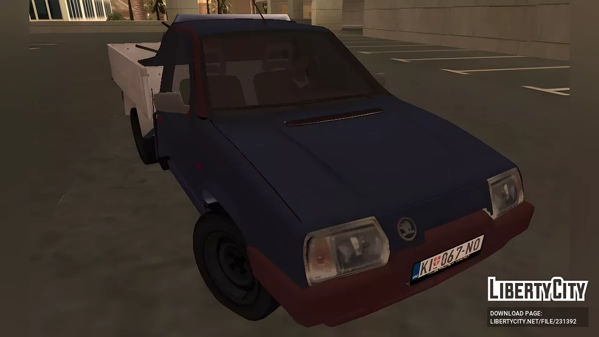Skoda Favorit Truck / GTA San Andreas