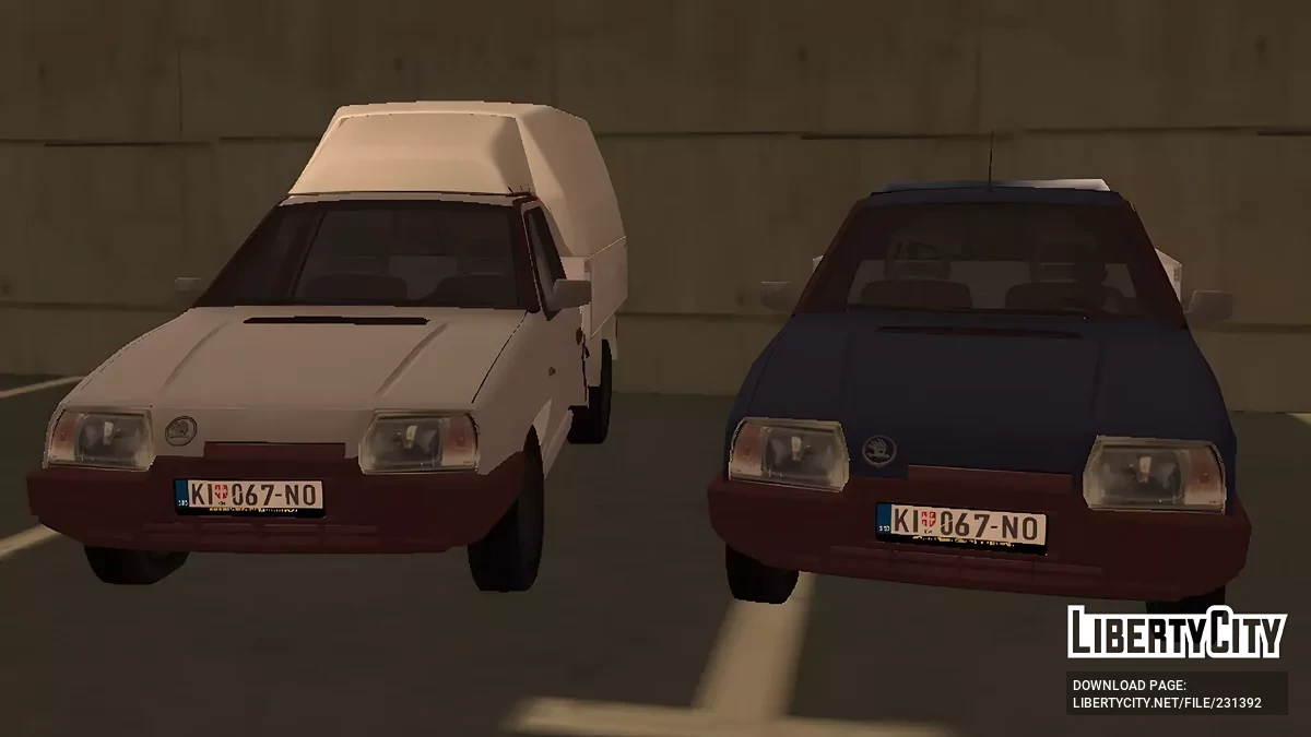 Skoda Favorit Truck / GTA San Andreas