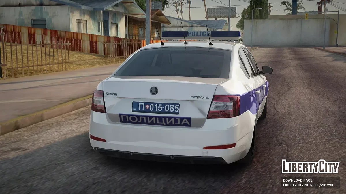 Skoda Octavia Mk3 Policija / GTA San Andreas