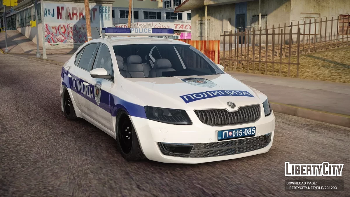 Skoda Octavia Mk3 Policija / GTA San Andreas