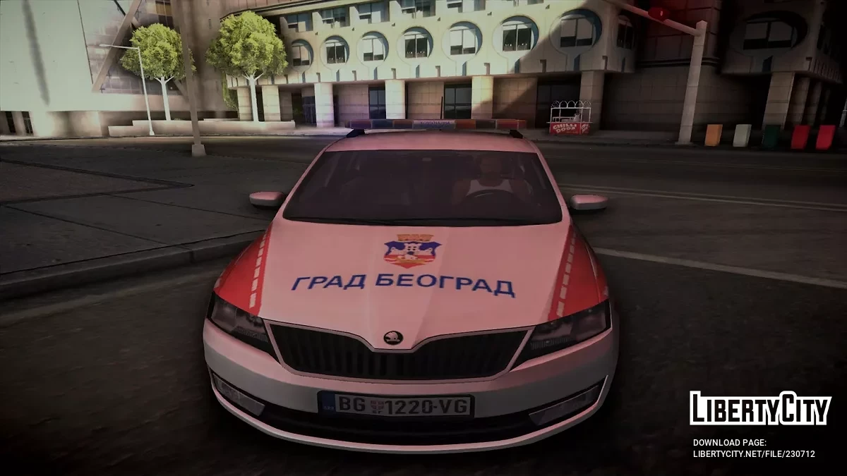 Skoda Rapid Komunalna Policija / GTA San Andreas