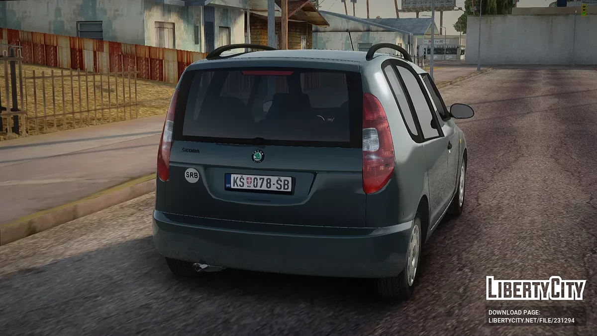 Skoda Roomster Stock / GTA San Andreas