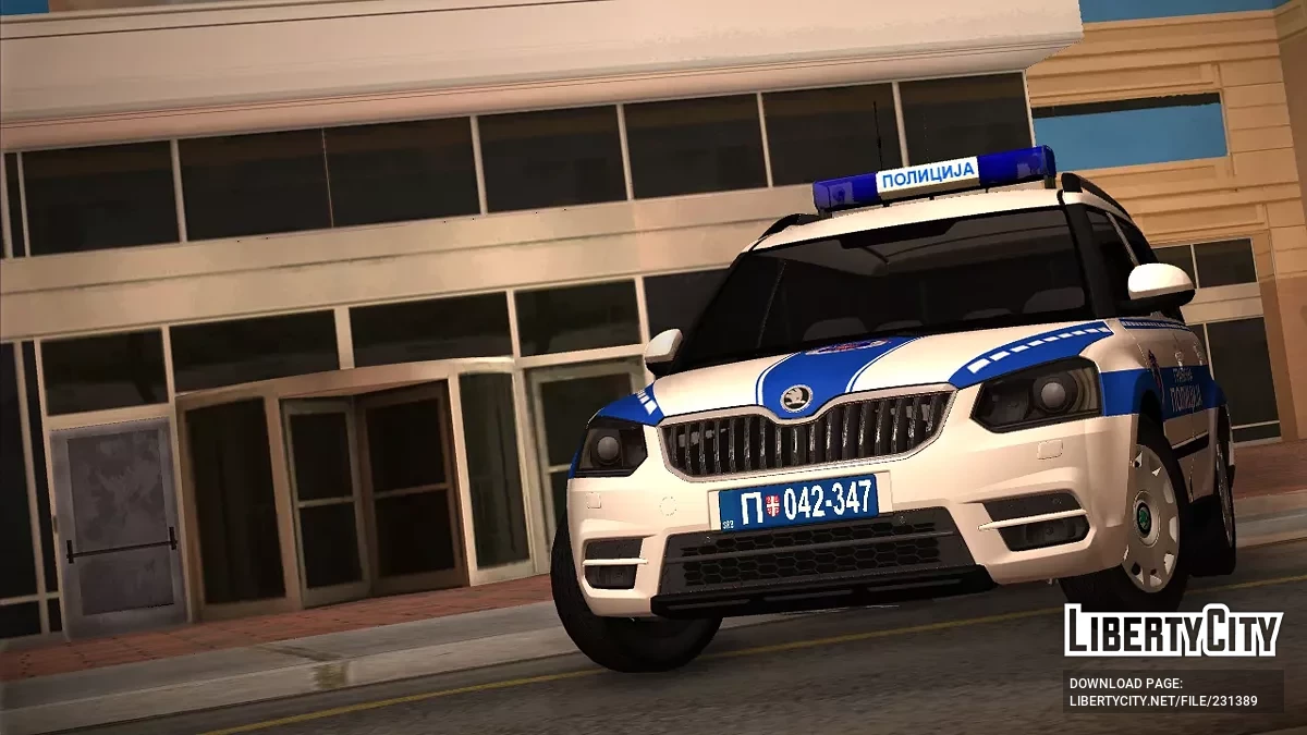 Skoda Yeti Granična Policija / GTA San Andreas
