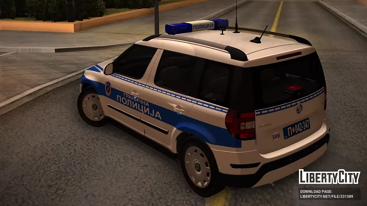 Skoda Yeti Granična Policija / GTA San Andreas