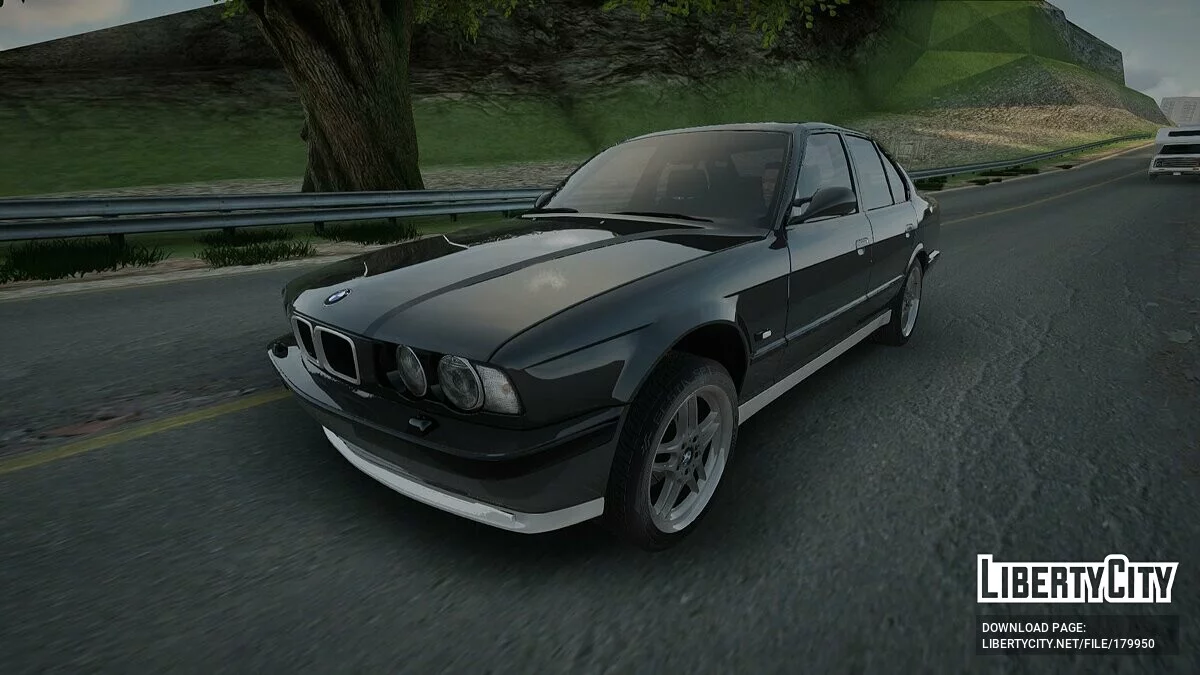 Звук автомобиля BMW M5 E34 / GTA San Andreas