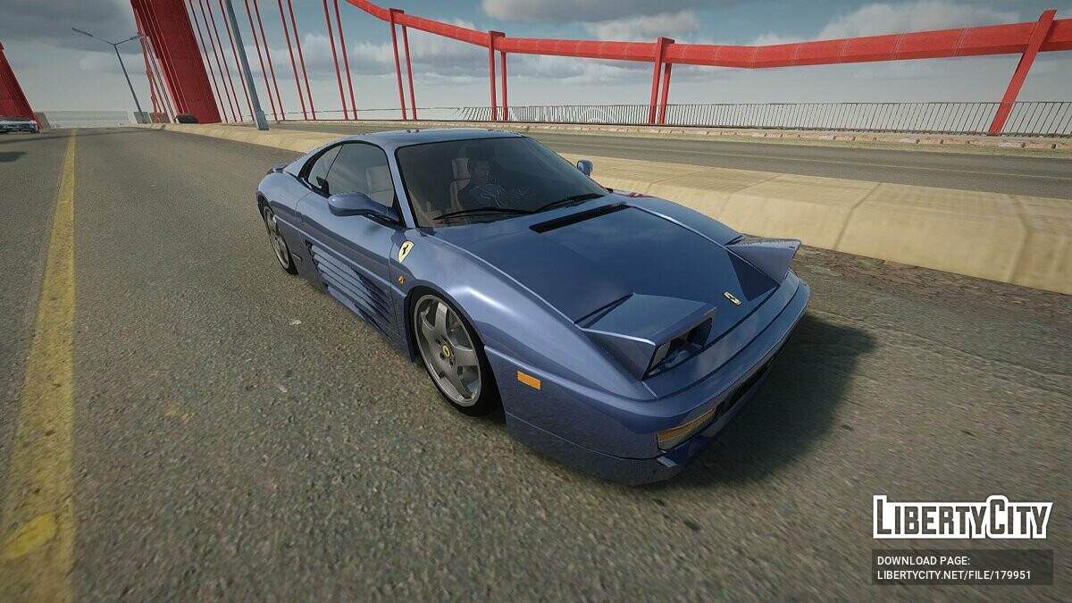 Скачать Звук автомобиля Ferrari 348 GTB для GTA San Andreas