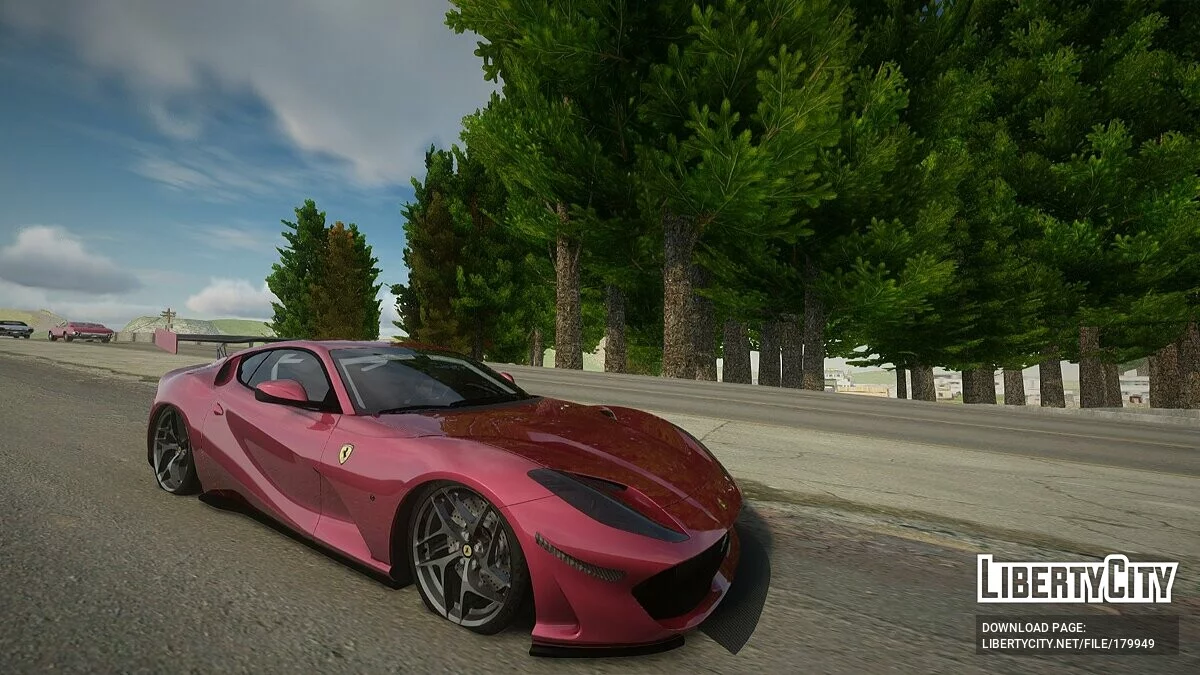 Звук двигателя Ferrari 812 Superfast из Real Racing 3 / GTA San Andreas