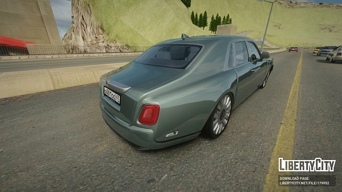 Звук двигателя Rolls-Royce Phantom VIII / GTA San Andreas
